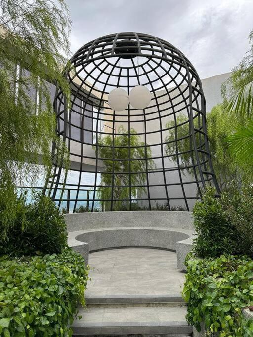 The domed metal lattice at TRION @ KL