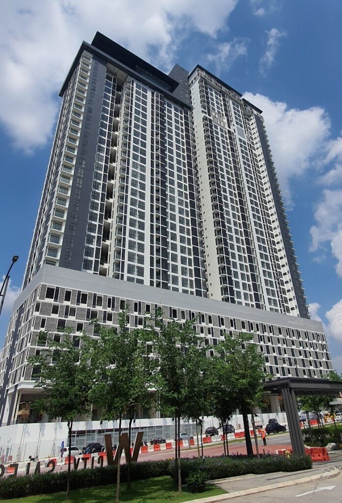 W City OUG · overall building view